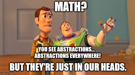 Math is everywhere... in our minds!